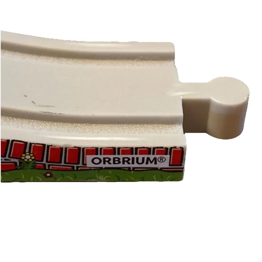 Orbrium Plastic Train Track Piece Hill Riser Part 8 Inch Length